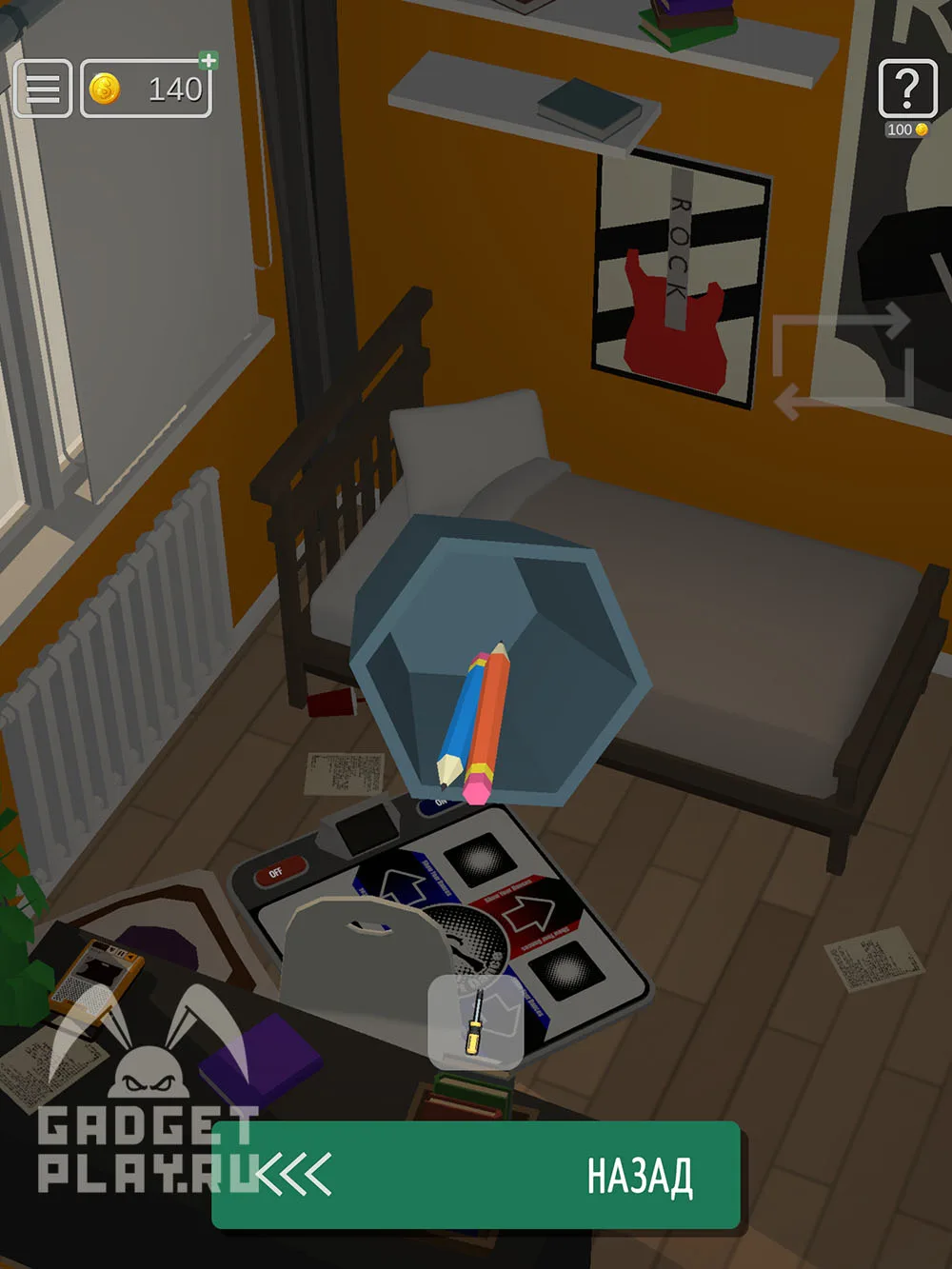 50 Tiny Room Escape 2 уровень «Молодость» — шаг прохождения